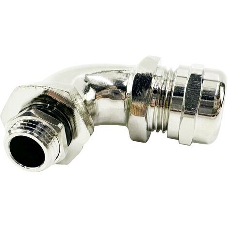 TRU COMPONENTS TC-11447400 Presse-étoupe M32 x 1.5 laiton (nickelé) métal 1 pc(s) C896372 (1/2)