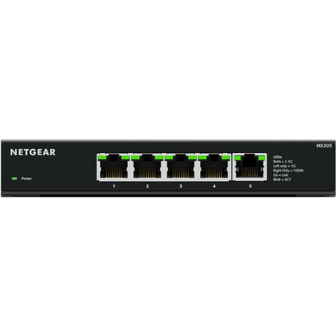 NETGEAR MS305-100EUS MS305 Switch réseau RJ45 5 ports 2.5 GBit/s (1/5)