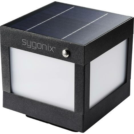 Sygonix SY-5593808 Applique solaire extérieure LED SMD LED intégrée 3 W noir (1/5)