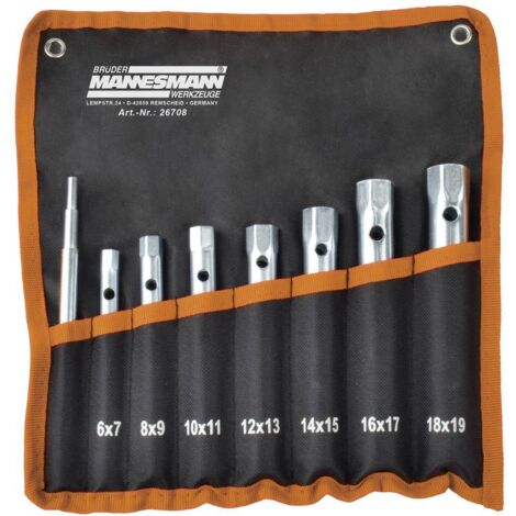 Brüder Mannesmann M26708 Clé à tube 8 pièces (1/3)