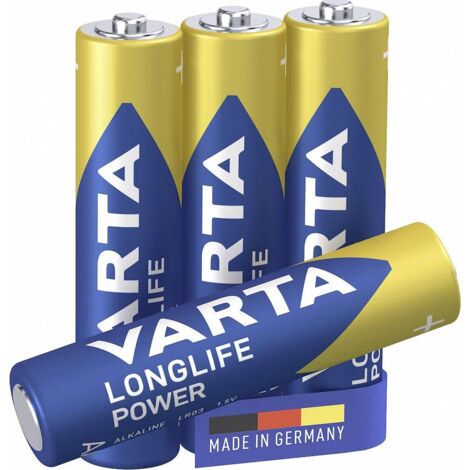 Varta Longlife LR03 Pile LR3 (AAA) alcaline(s) 1200 mAh 1.5 V 4 pc(s) R281832 (1/2)