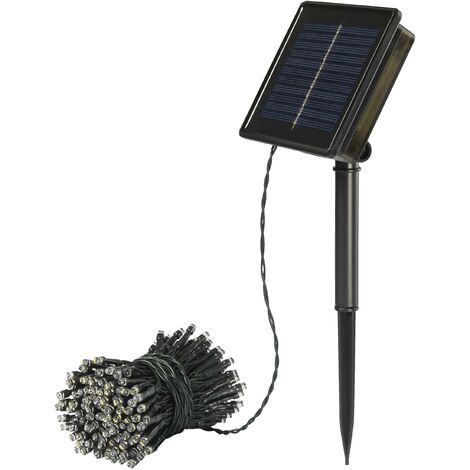 Sygonix SY-5596928 Guirlande lumineuse solaire LED noir, vert standard (satiné mat) D061812 (1/5)