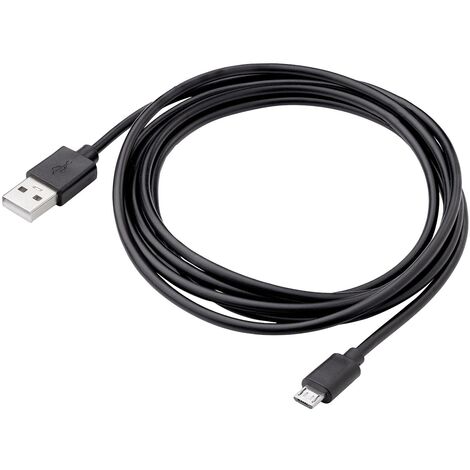 Akyga Câble USB USB-A mâle, USB-Micro-B mâle 1.80 m noir AK-USB-01 (1/4)