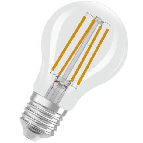 OSRAM HOMELIGHTING 4058075435537 LED CEE E (A - G) E27 forme de poire 7 W = 60 W blanc chaud 1 pc(s) A677962