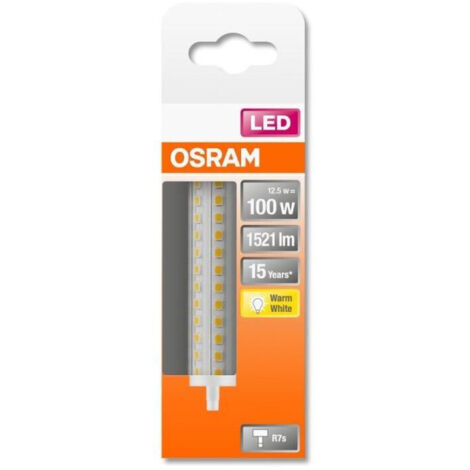 OSRAM - Led crayon 118mm 15w r7s 1521lm 2700K chaud boite de 1 (1/5)