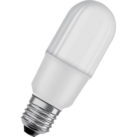 OSRAM 4058075428485 LED CEE E (A - G) E27 forme de cône 9 W = 75 W blanc froid (Ø x L) 36 mm x 116 mm 1 pc(s) A677092