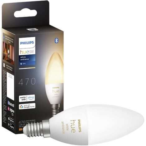 Philips Hue Ampoule à LED (extension) 871951435665800 CEE: G (A - G) Hue White Amb. Einzelpack 470lm (1/5)