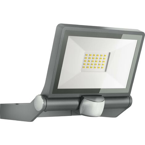 Projecteur LED extérieur 18,6W – Détecteur infrarouge 180° – Blanc chaud 3000K – 2050 lm – Panneau orientable en aluminium – Steinel (1/10)