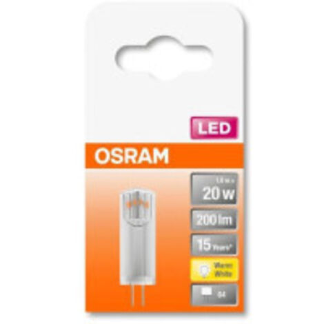 Osram STAR ampoule LED Blanc chaud 2700 K 1,8 W G4 F