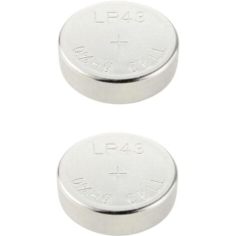 Pile bouton - LR41 Alcaline - 3V - Paquet de 2