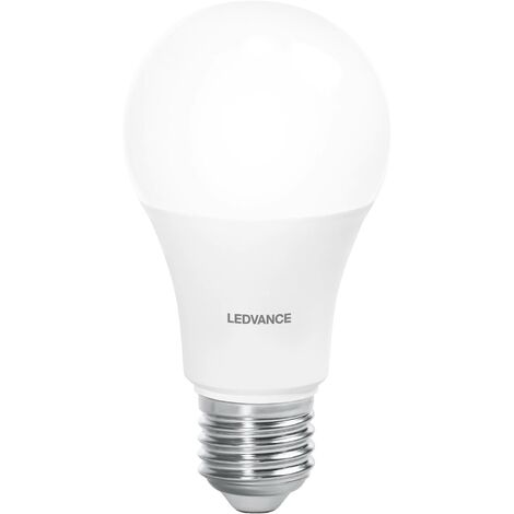 LEDVANCE 4058075762176 LED CEE F (A - G) E27 forme de poire 12 W = 75 W de blanc chaud à blanc froid (Ø x H) 64 mm x 64 mm 1 pc(s) X563672