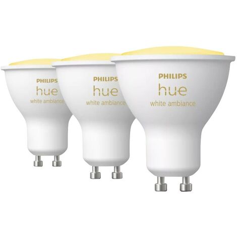 Philips Hue White & Color Ambiance Spot Centura encastré rond Blanc  Compatible Bluetooth, Fonctionne avec Alexa : : Luminaires et  Éclairage