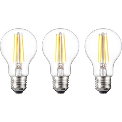 Sygonix SY-4945176 LED CEE E (A - G) E27 6.5 W = 60 W blanc chaud (Ø x H) 60 mm x 105 mm à filament, (1/4)