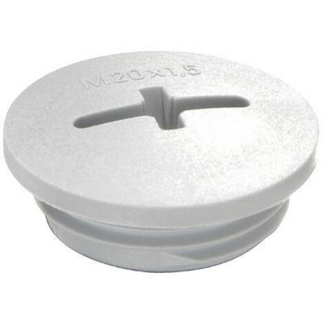 Wiska 10062496 EVS 50 Vis de fermeture résistant aux chocs M50 plastique gris clair (RAL 7035) 50 pc(s) W464502 (1/2)