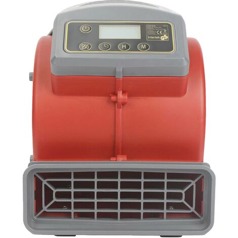 Déshumidificateur de sol 100 W – Débit d'air 10 m³/min – 3 vitesses – Indicateur LED – Minuterie programmable