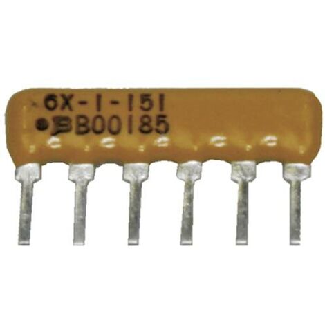 Bourns 4609X-101-103LF Réseau de résistances 10 kΩ THT SIP-9 0.2 W 1 pc(s) R082332