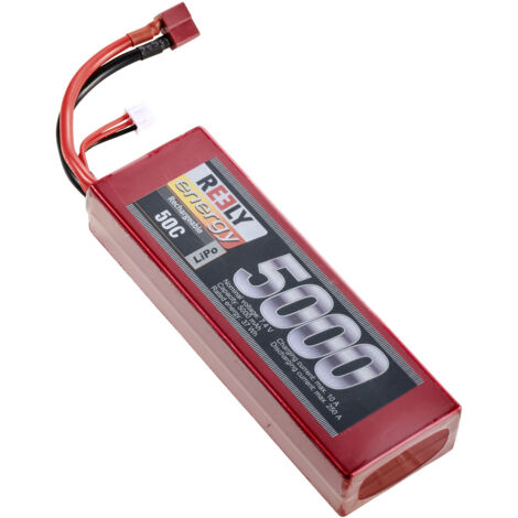 Reely Batterie LiPo 3,7V 200mAh 1S – Connecteur Femelle Plat – Pour Drone Quadrocopter TQ Performance