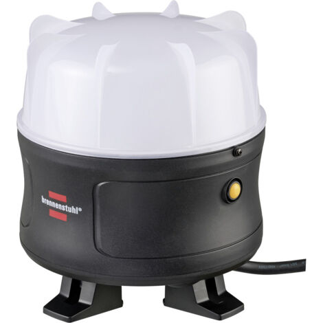 Brennenstuhl – Projecteur de chantier 50W 5400 lm – Lumière du jour – Indice de protection IP54 – Angle de rayonnement 360°