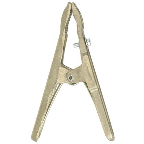 GYS – Pince porte électrode 43138 – Borne de masse 70-300A – Connexion fiable pour soudage à l'arc – Laiton 70mm² - V599933