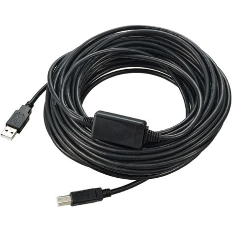 Renkforce Câble USB USB 3.2 Gen1 USB-A mâle, USB-B mâle 0.5 m noir