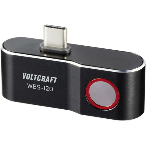 Voltcraft – Caméra thermique 25 Hz - Plage de mesure -20 à 400 °C - Matrice 120 x 90 pixels - USB-C pour smartphones (1/5)