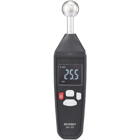 Humidimètre pour matériaux VOLTCRAFT MF-80 Plage de mesure de l'humidité de construction 0 à 100.0 % Plage de mesure de l'humidité du bois 0 à 1 X575432 (1/5)