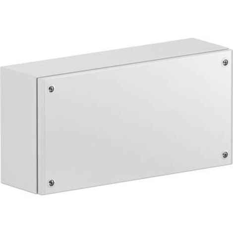 boite acier - spacial sbm - 300 x 400 x 120 mm - couvercle plein - schneider electric nsysbm304012 (1/5)