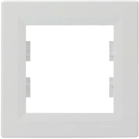 Cadre Schneider Electric Asfora blanc (RAL 9003) EPH5800121D 1 pc – 1 compartiment – Montage horizontal/vertical – ABS – IP20 – Sirocco (1/5)