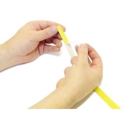 Antistat Talonnette ESD 100 pc(s) noir/jaune 068-0009 R042682 (1/3)