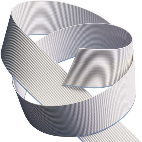 Câble Ruban Plat 10 Broches, Pas 1 Mm, Longueur 2 M - Sourcing Map - Gris, Pour Connexions électroniques (PC, Imprimante 3D, LED)