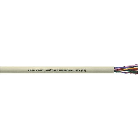 Lapp 0028304 Câble UNITRONIC LiYY 4x0,25 Mm² - Câble De Données PVC 10 M - Pour Soudure, Signal, Sonnette, LED