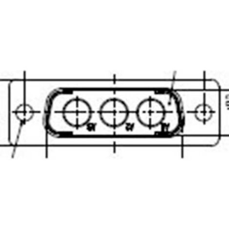 Molex 1727040032 SUB-D mâle Nombre de pôles: 3 1 pc(s) (1/2)