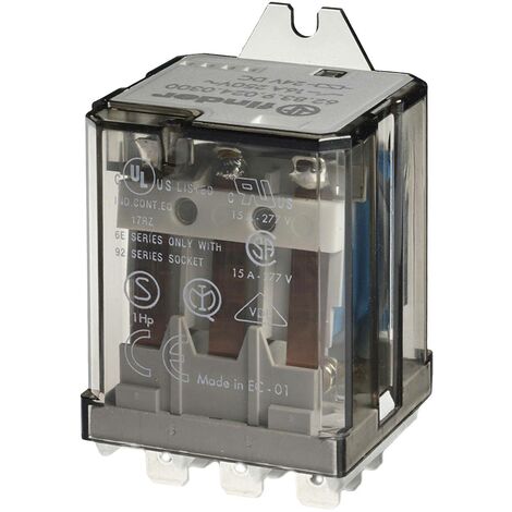 Finder 62.83.8.230.4300 Relais enfichable 230 V/AC 16 A 3 NO (T) 1 pc(s) V519273