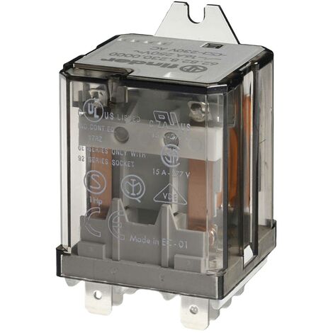 Finder 62.82.8.230.4300 Relais enfichable 230 V/AC 16 A 2 NO (T) 1 pc(s) V519583