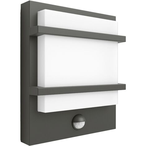 Philips LED Petronia 8720169263734 Applique LED extérieure avec détecteur de mouvement LED 3.8 W anthracite V173633 (1/5)