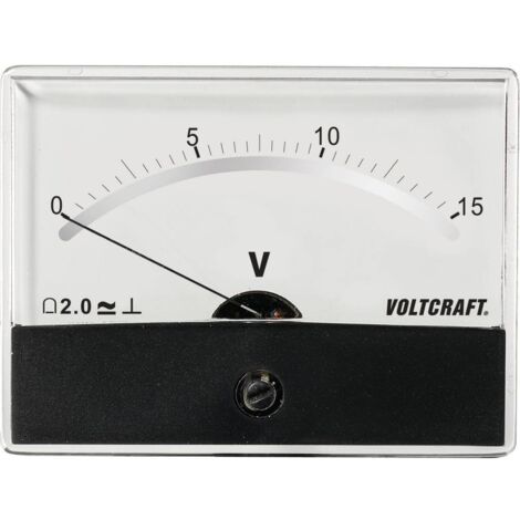 VOLTCRAFT AM-86X65/15V/DC AM-86X65/15V/DC Appareil de mesure à encastrer AM-86X65/15V/DC 15 V Bobine (1/3)