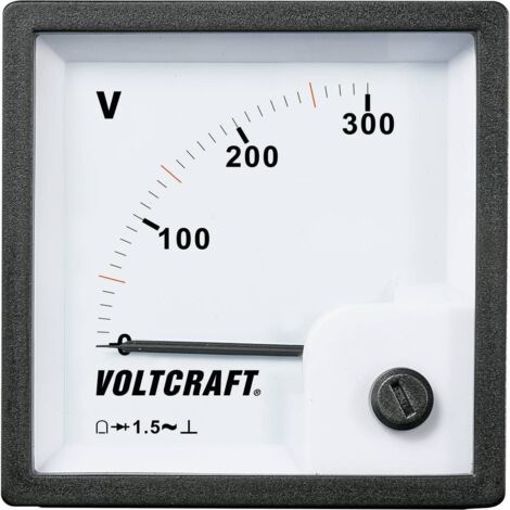 VOLTCRAFT AM-72x72/300V AM-72x72/300V Appareil de mesure analogique encastrable AM-72x72/300V 300 V (1/3)