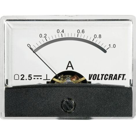 APPAREIL DE MESURE ENCASTRABLE ANALOGIQUE VOLTCRAFT AM-60X46/1A/DC (1/2)