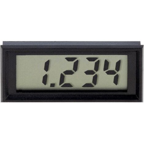 VOLTCRAFT 70004 Appareil de mesure numérique à encastrer ±199,9 mV (1/3)