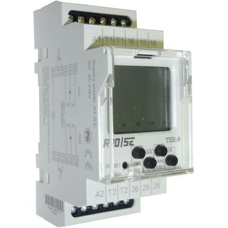 Rose LM Thermostat d'armoire TER-9 230 V/AC 2 inverseurs (RT) (L x l x H) 90 x 35.5 x 64 mm 1 pc(s) (1/4)