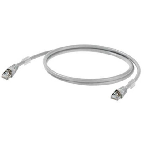 Weidmüller 1165940030 RJ45 Câble réseau, câble patch CAT 6a S/FTP 3.00 m gris certifié UL 1 pc(s) (1/3)