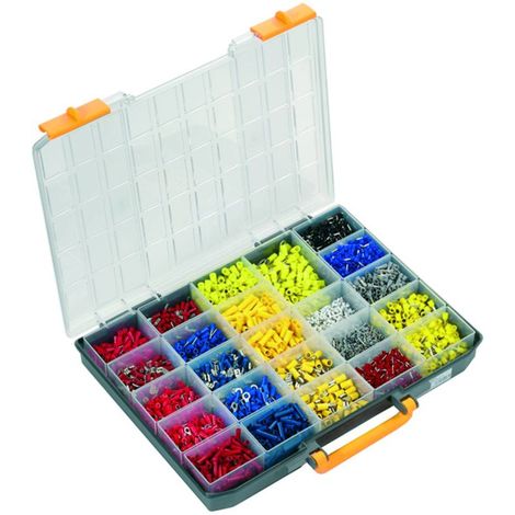 Assortiment de cosses à sertir Weidmüller 9202640000 0.50 mm² 6 mm² blanc, gris, rouge, noir, bleu,