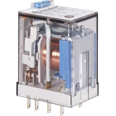Finder 55.32.9.012.0040 Relais enfichable 12 V/DC 10 A 2 inverseurs (RT) 1 pc(s) S72549