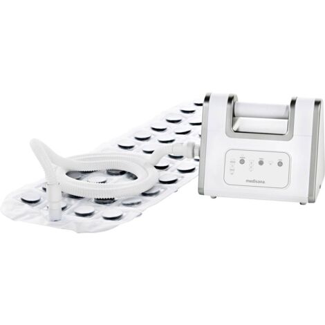 Tapis de bain à bulles blanc 120x36 cm – Massage bouillonnant réglable – Chauffage activable – Diffuseur de parfum intégré – Medisana