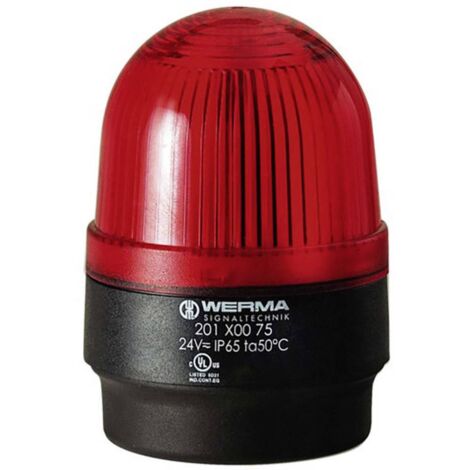 ComPro Avertisseur Optique SO/R/DR/10C Flash Rouge IP65 - Balise Solex 10Cd