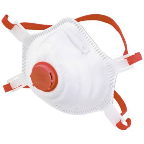 GIME 2575496 Masque anti poussières fines avec soupape FFP3 10 pc(s) EN 149:2001 + A1:2009 DIN 149:2001 + A1:2009 S431082 (1/4)