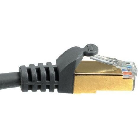 Câble réseau RJ45 HAMA - CAT 5E - 10 m - Gris X34429