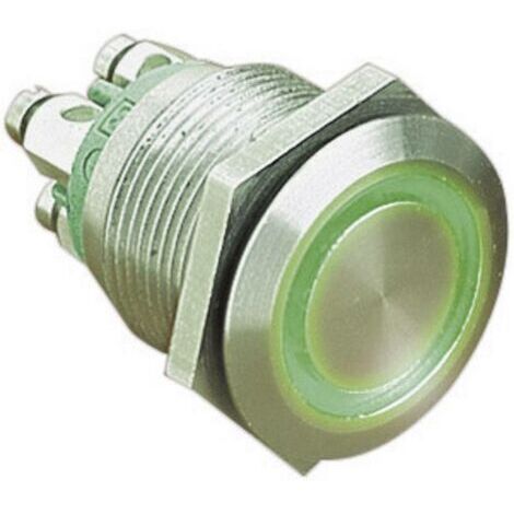 Bulgin MPI002/TERM/GN MPI002/TERM/GN Bouton-poussoir antivandalisme 24 V/DC 0.05 A 1 x Off/(On) à ra (1/3)