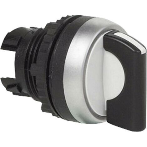 BACO BA223923 L21MA03 Bouton sélecteur collerette plastique, chromé noir 2 x 45 ° 1 pc(s) D79320 (1/5)