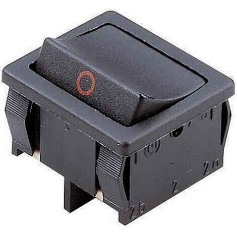 Marquardt 1805.7118 Interrupteur à bascule 1805.7118 250 V/AC 10 A 2 x Off/On IP40 à accrochage 1 pc